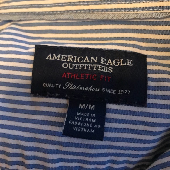 MENS American Eagle Button Up Shirt - Picture 4 of 7